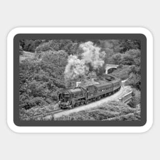 Schools Class Repton - Black and White Sticker